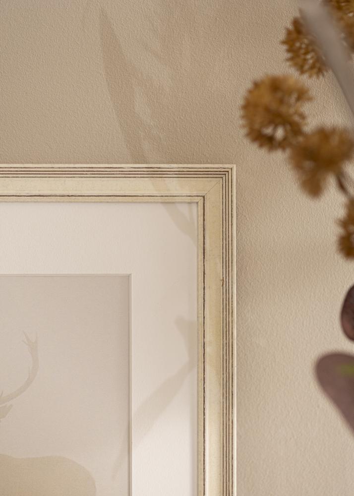 Rám Shabby Chic Akrylové sklo Biela 50x50 cm