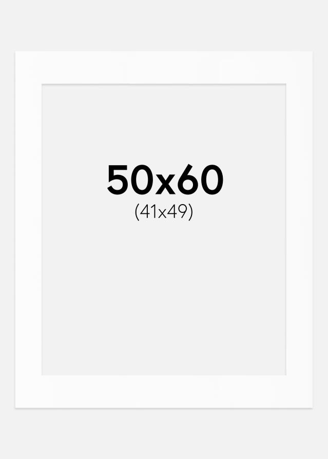 Pasparta Biely Štandard (Biele Jadro) 50x60 cm (41x49)