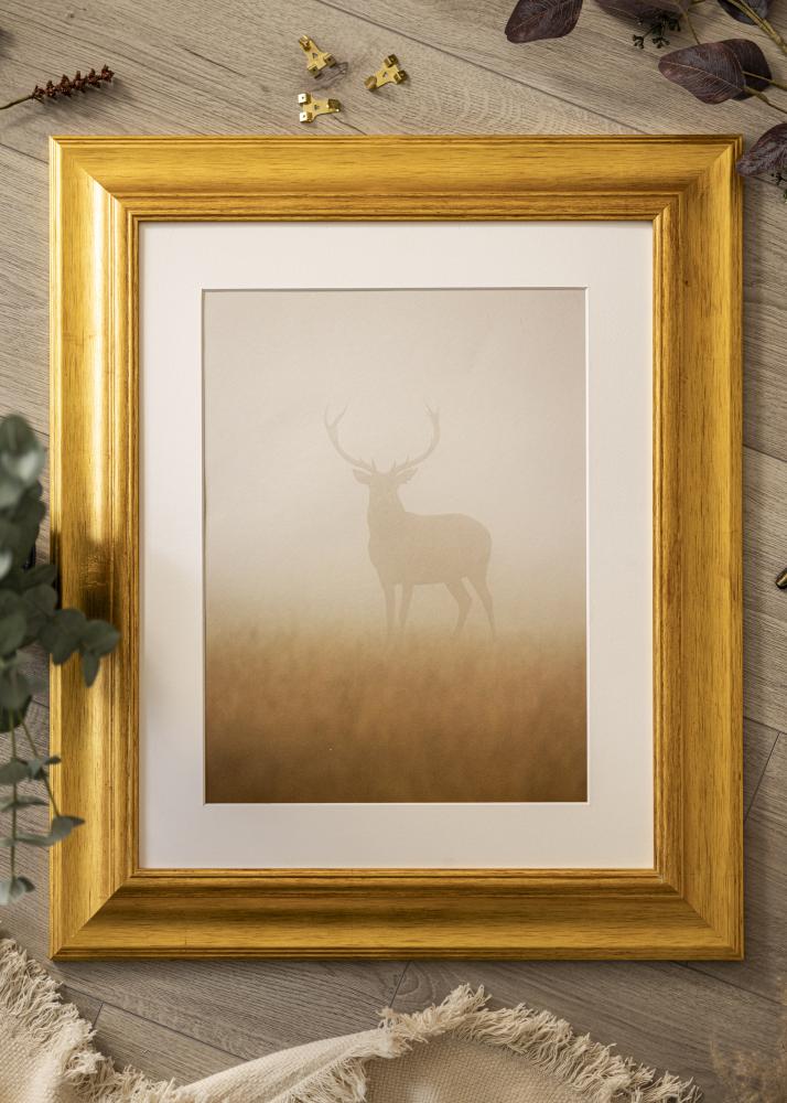 Rám Belfast Svetlá Zlatá - Lubovolný rozmer