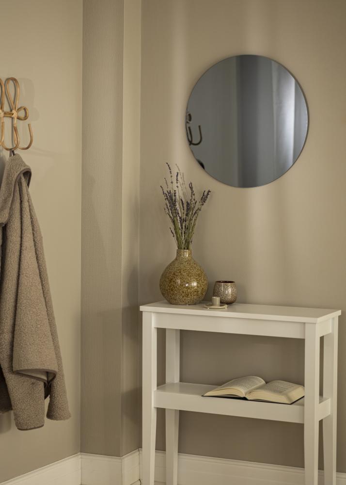 KAILA Okrúhly Zrkadlo Smoked Grey 50 cm Ø