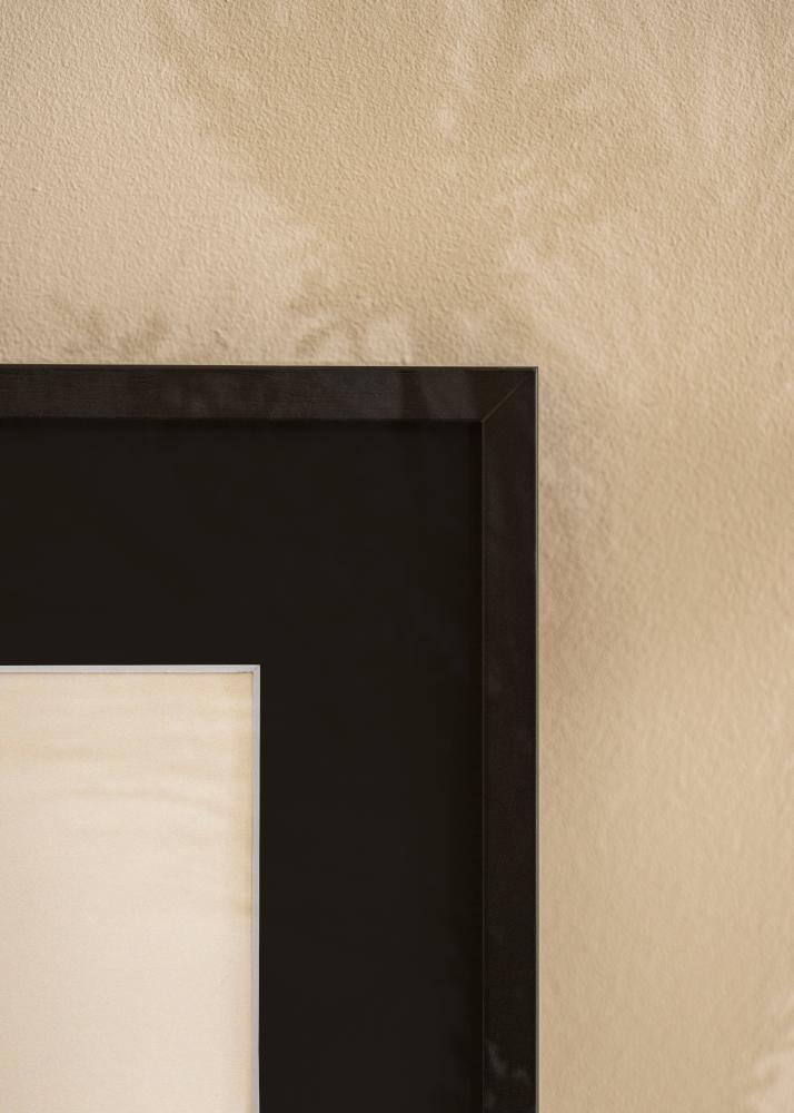 Rám E-Line Cierna 30x40 cm - Pasparta Cierna 21x29,7 cm (A4)