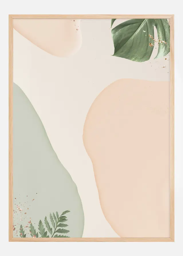 Abstrakt art Plagát