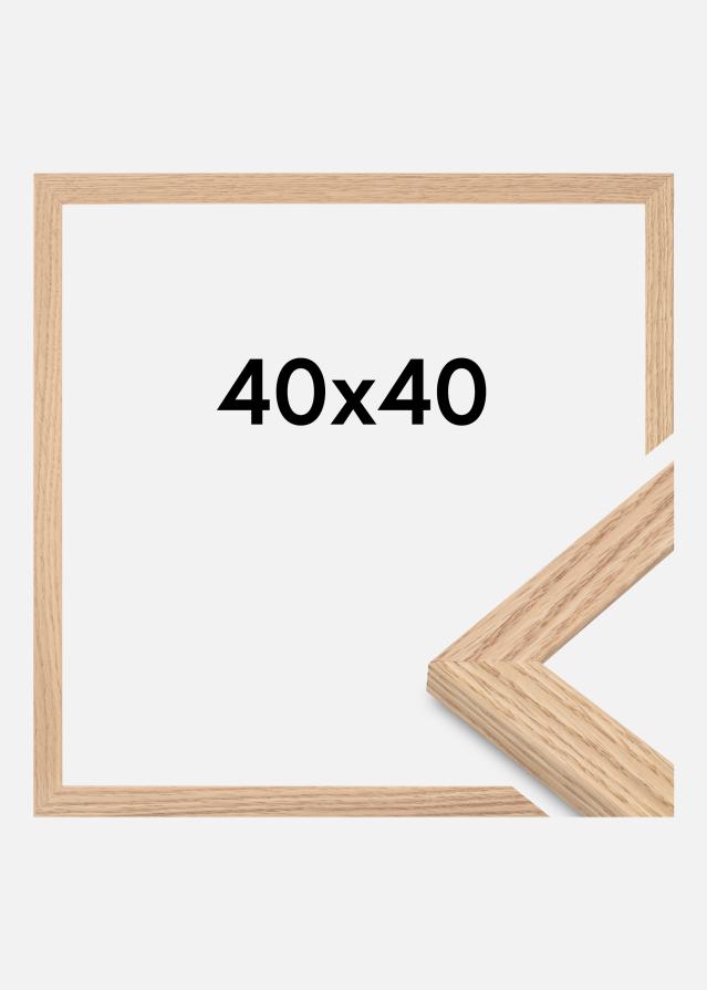 Rám Tidlös Akrylové sklo Masívny Dub 40x40 cm