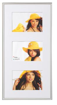 New Lifestyle Multirám Strieborná - 3 Obrazy (10x15 cm)