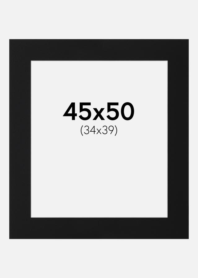 Pasparta Čierny Štandard (Biele Jadro) 45x50 cm (34x39)