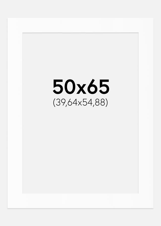 Pasparta Biely Štandard (Biele Jadro) 50x65 cm (39,64x54,88)