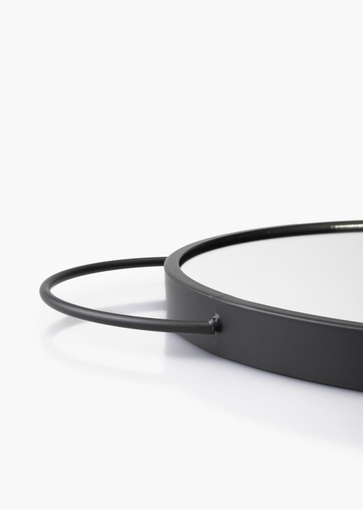 KAILA Zrkadlo Combination - Cierna 35x71 cm