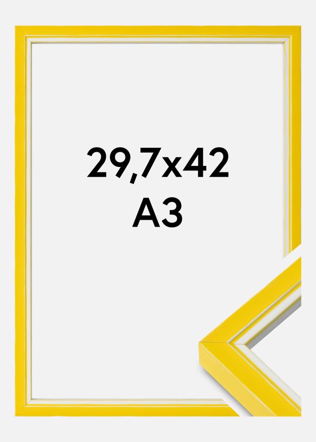 Rám Diana Akrylové sklo Žltá 29,7x42 cm (A3)