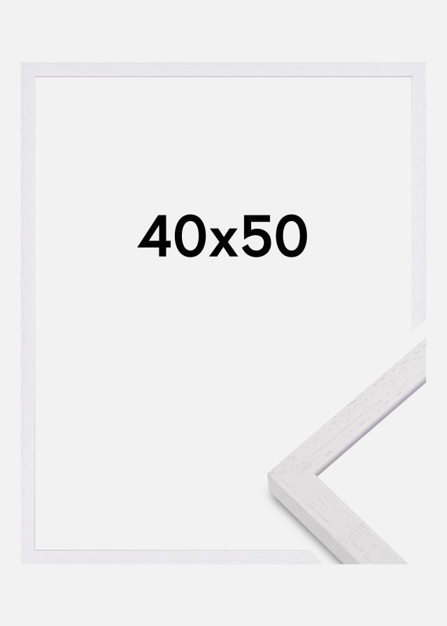 Rám Glendale Matný Antireflexné sklo Biela 40x50 cm
