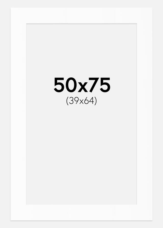 Pasparta Biely Štandard (Biele Jadro) 50x75 cm (39x64)