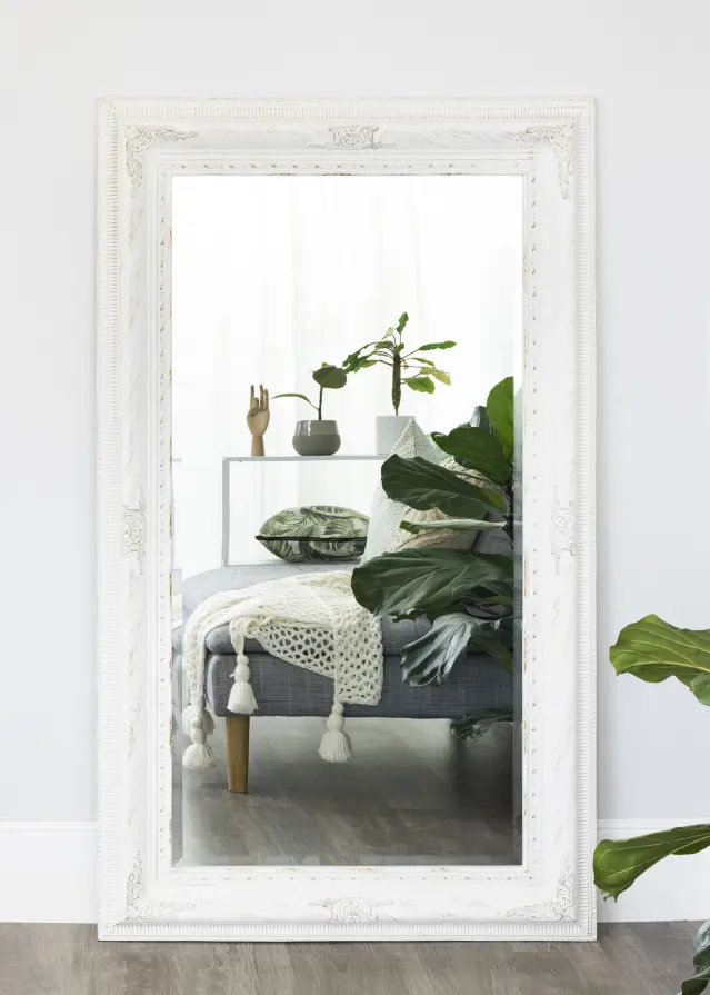 Zrkadlo Palermo Biela 66x126 cm