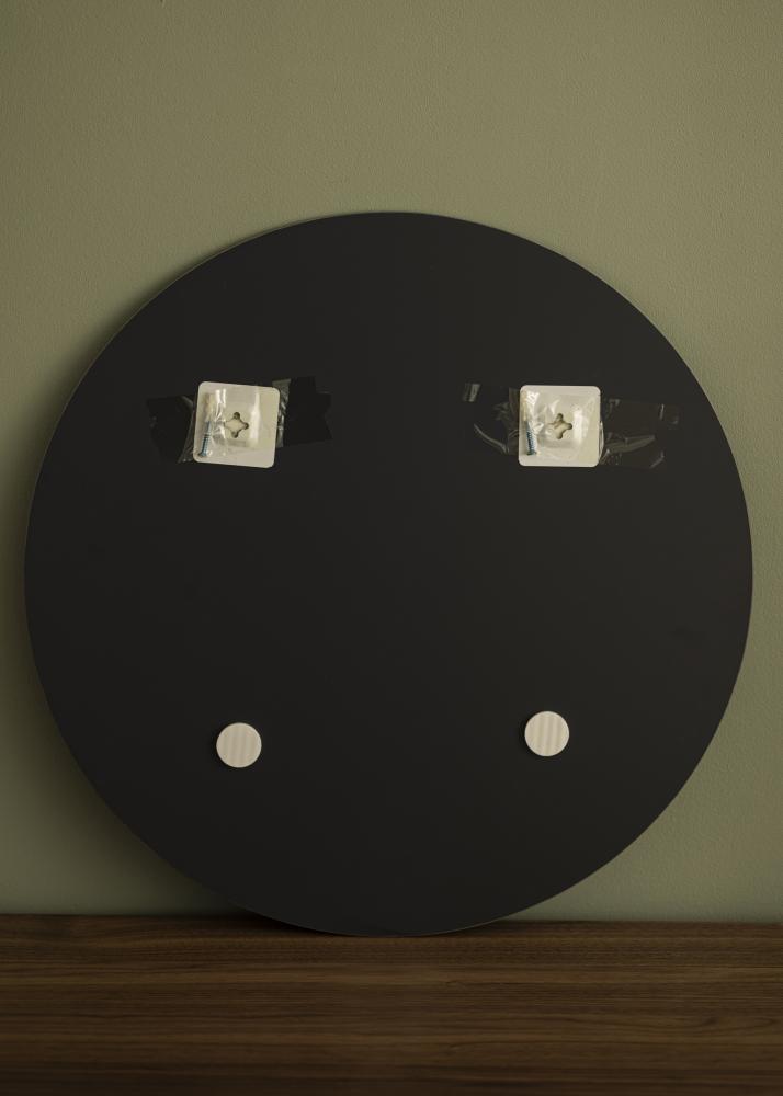 KAILA Okrúhly Zrkadlo Smoked Grey 50 cm Ø