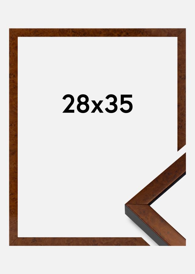 Rám Ares Akrylové sklo Burr Walnut 28x35 cm