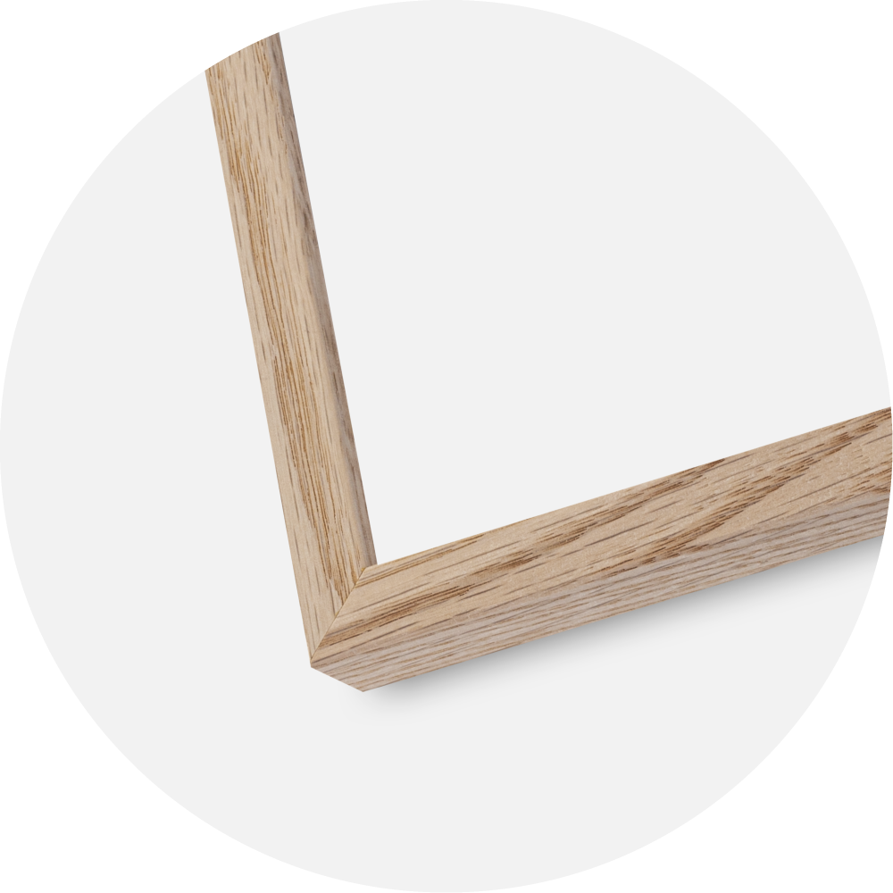 Rám E-Line Wide Dub 70x100 cm - Pasparta Cierna 59,4x84 cm (A1)