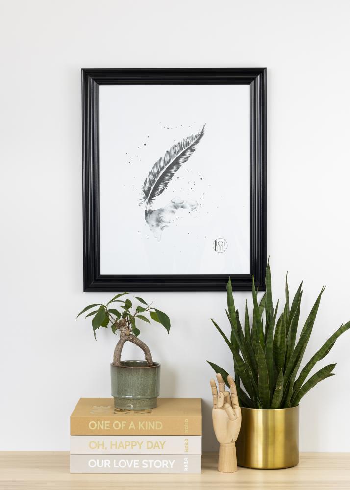 Rám Charleston Cierna 15x20 cm