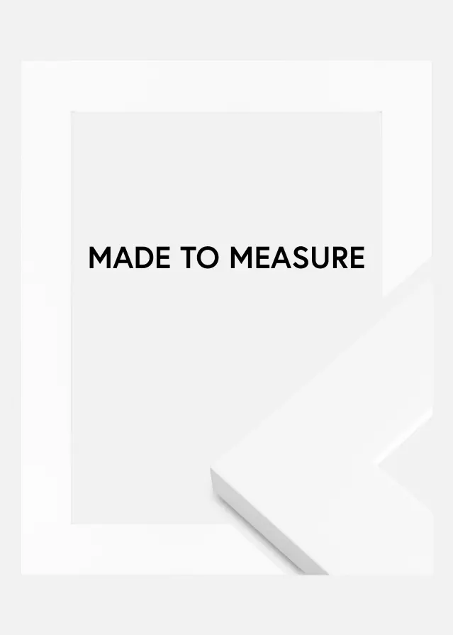 Rám Härjedalen Biela - Lubovolný rozmer