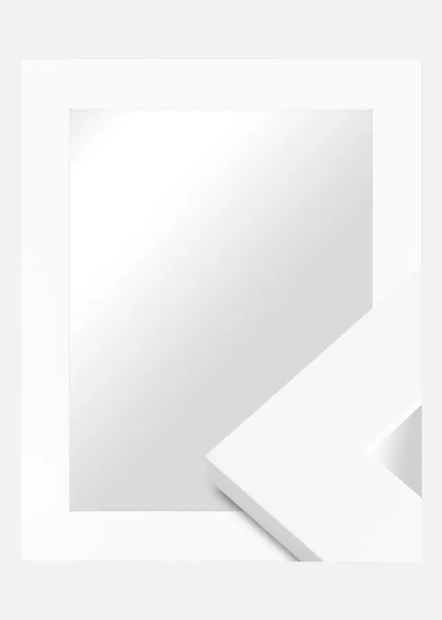 Zrkadlo Härjedalen Biela - Vlastný rozmer