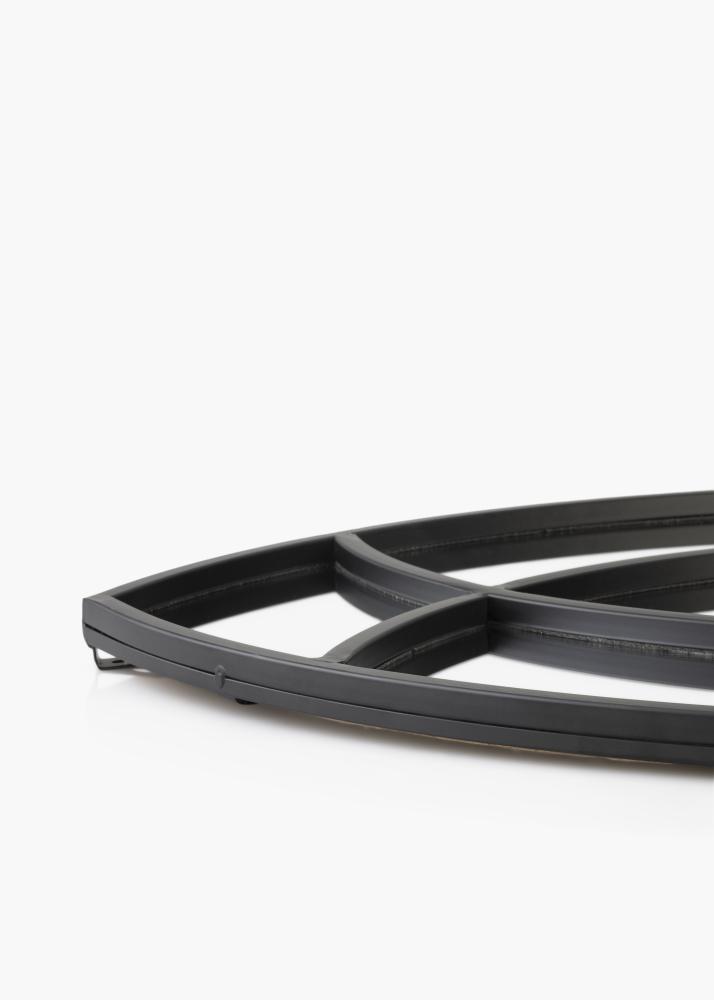 KAILA Zrkadlo Garden Window - Cierna 45x100 cm