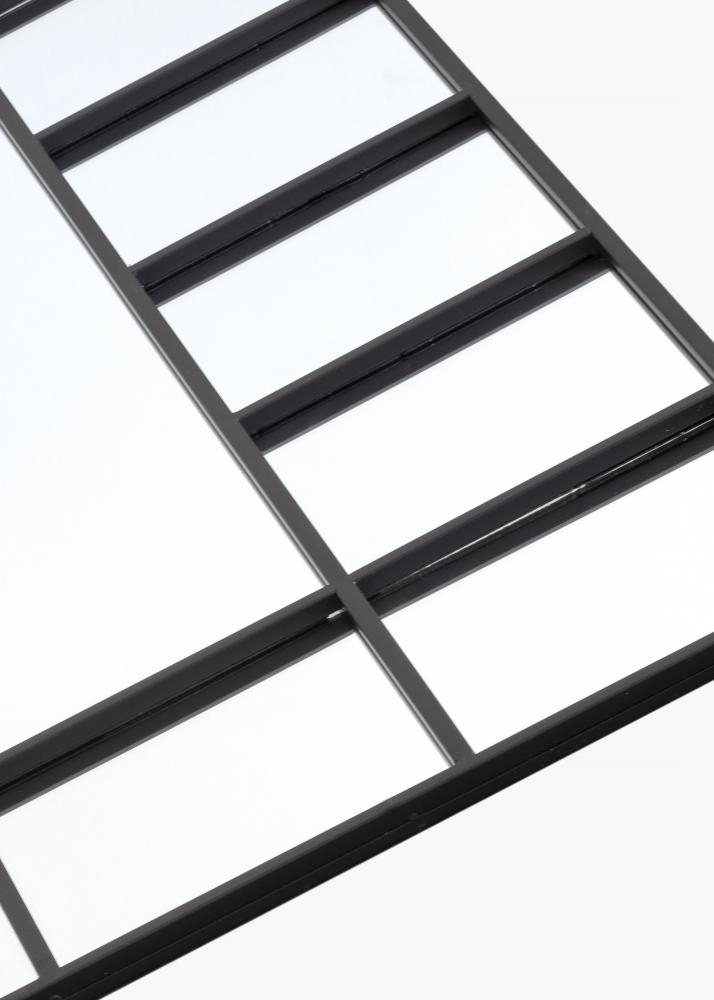KAILA Zrkadlo Window - Cierna 80x120 cm