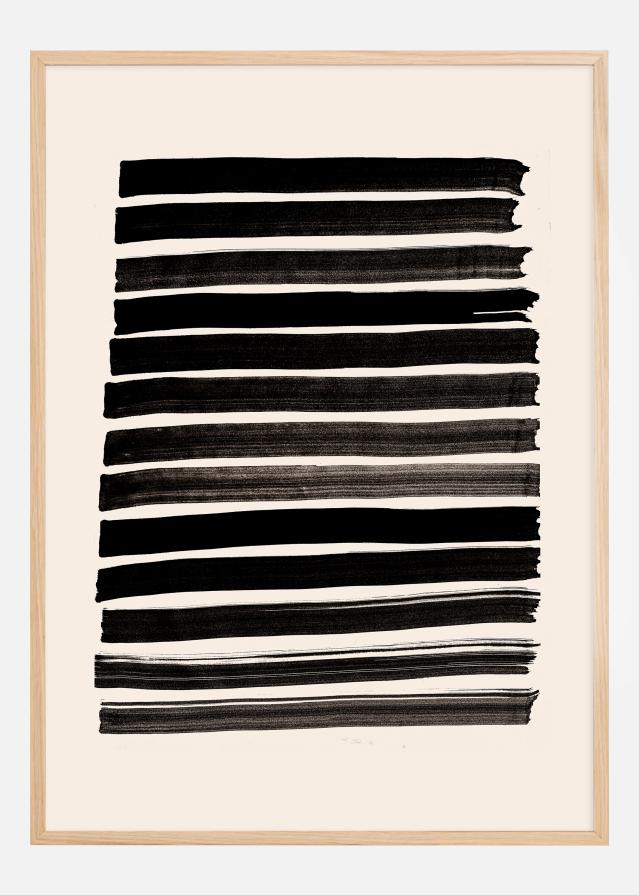 Stripes Beige Plagát