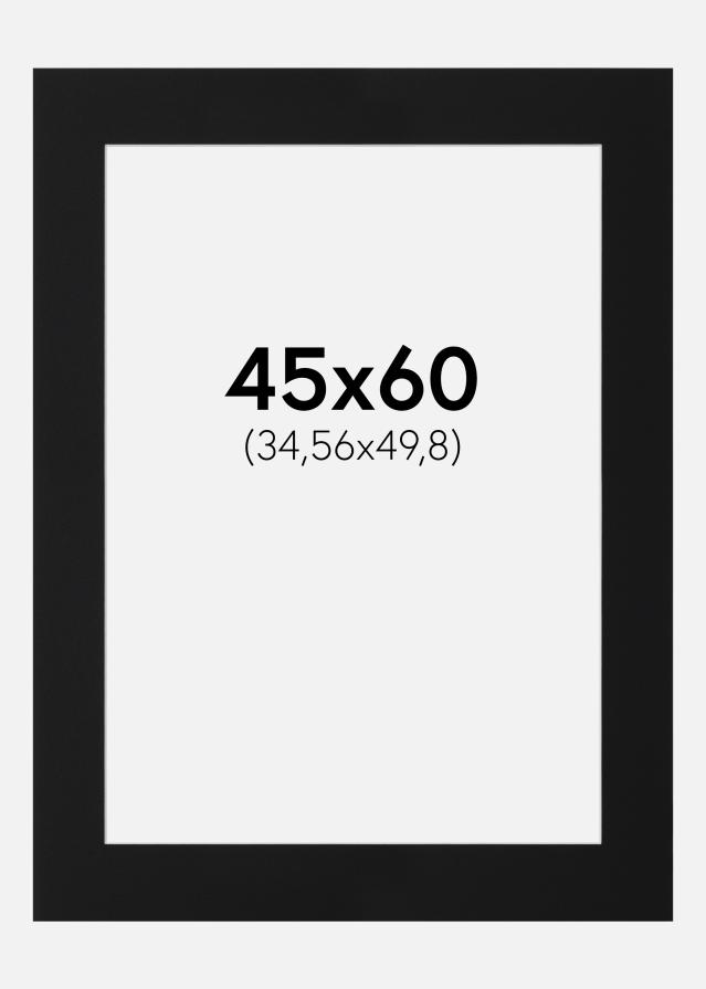 Pasparta Čierny Štandard (Biele Jadro) 45x60 cm (34,56x49,8)