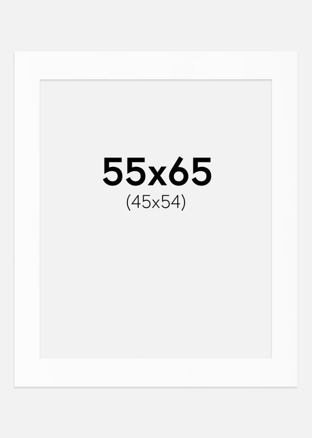 Pasparta Biely Štandard (Biele Jadro) 55x65 cm (45x54)