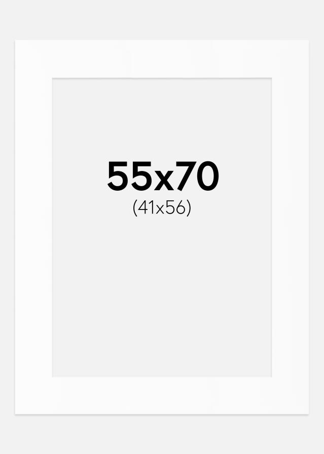 Pasparta Biely Štandard (Biele Jadro) 55x70 cm (41x56)