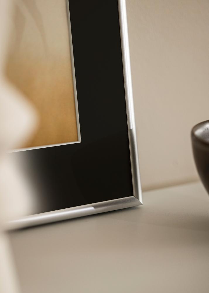 Rám Victoria Strieborná 70x100 cm - Pasparta Cierna 62x93 cm