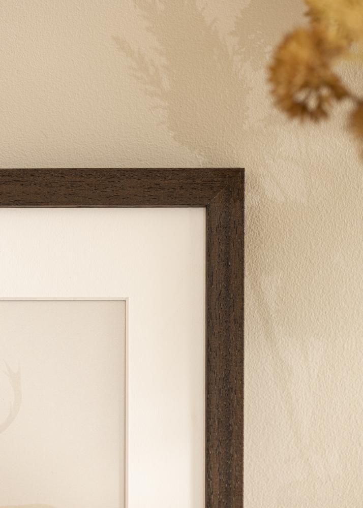 Rám Brown Wood Akrylové sklo 70x100 cm