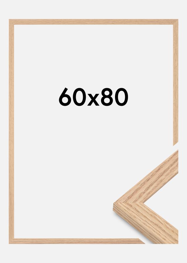 Rám Tidlös Akrylové sklo Masívny Dub 60x80 cm