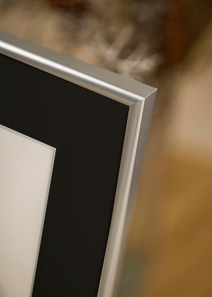 Rám Victoria Strieborná 70x100 cm - Pasparta Cierna 62x93 cm