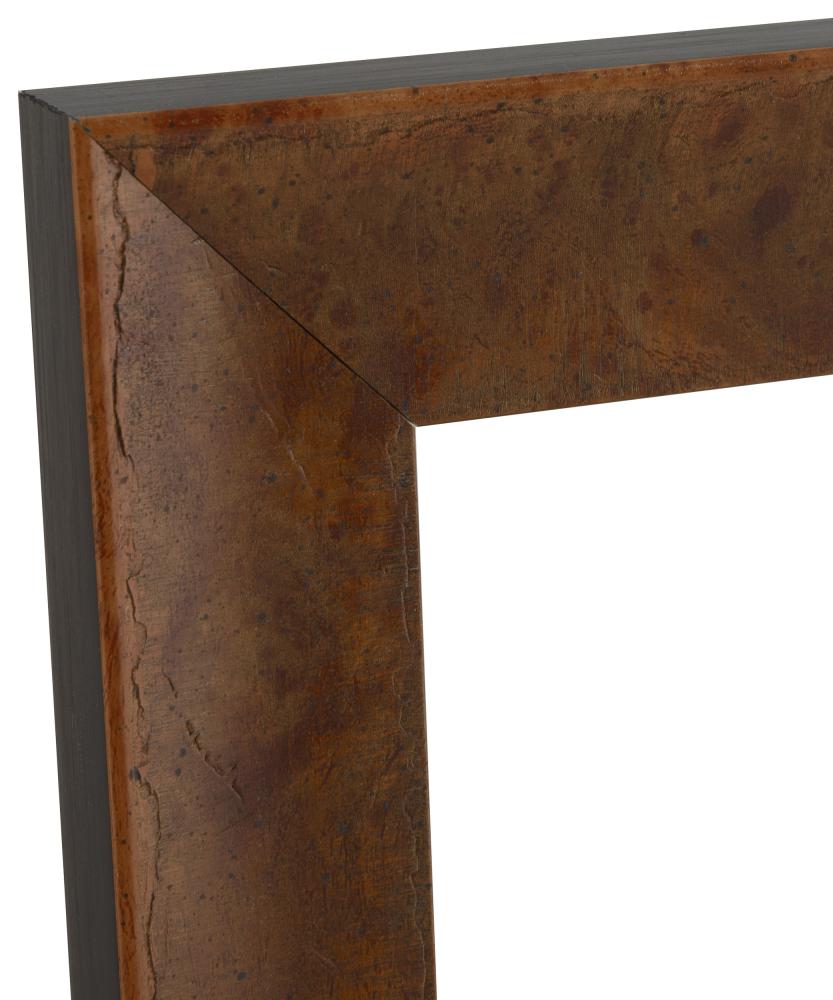 Rám Ribe Svetlohnedá Drevená dýha - Lubovolný rozmer