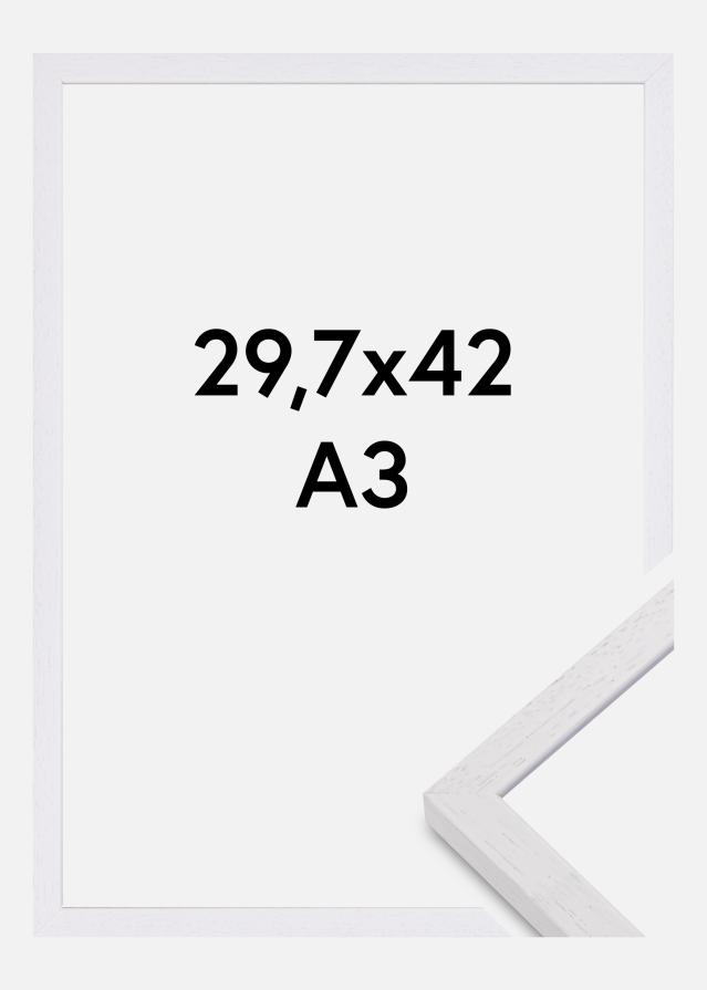 Rám Glendale Matný Antireflexné sklo Biela 29,7x42 cm (A3)