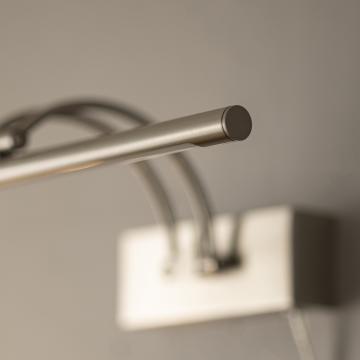 Gunnebo V962 LED obrazové svietidlá 37 cm - Nikel