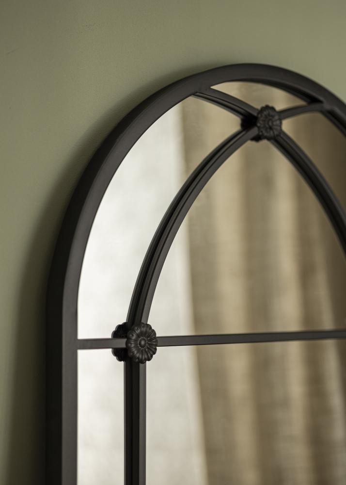 Zrkadlo Fairytale Window Cierna 60x100 cm