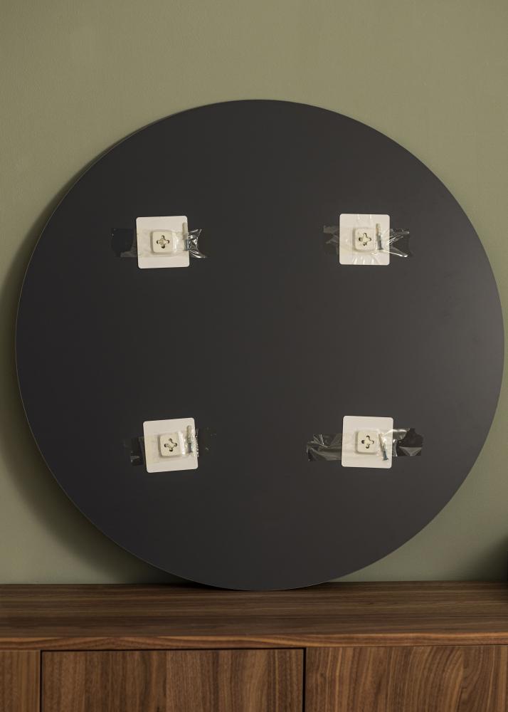 KAILA Okrúhly Zrkadlo Rose Gold 80 cm Ø