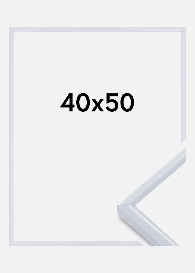 Rám Victoria Akrylové sklo Biela 40x50 cm