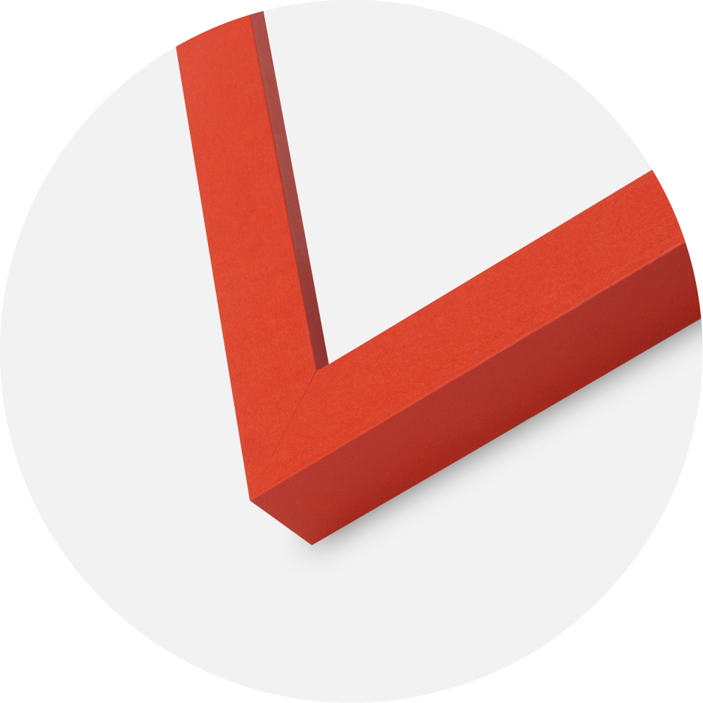 Rám Selection Akrylové sklo Red 40x40 cm