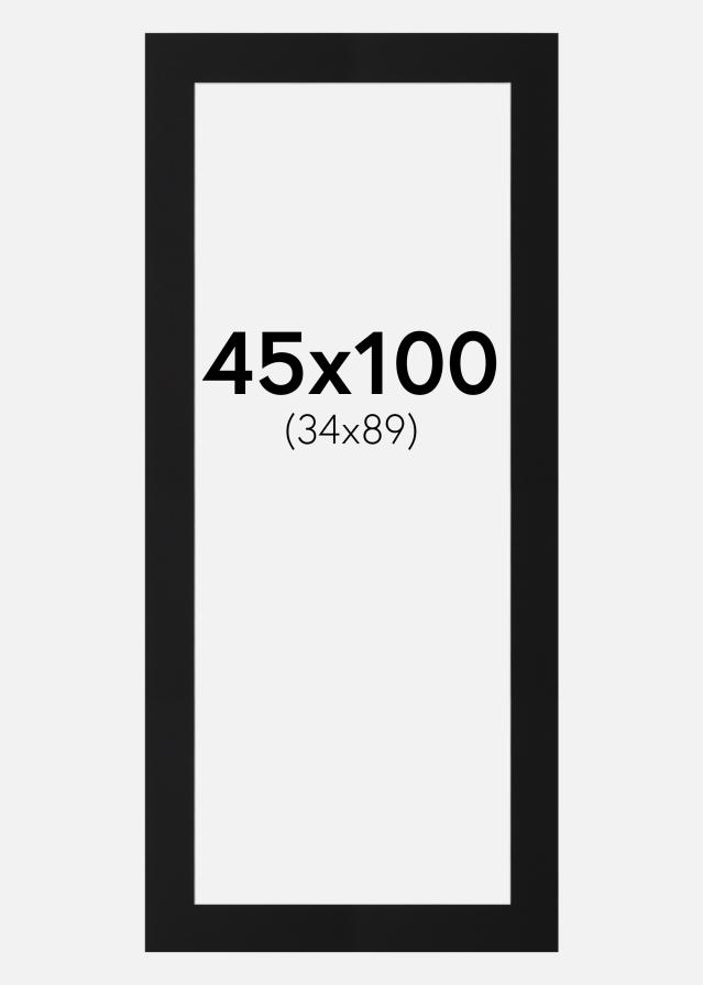 Pasparta Čierny Štandard (Biele Jadro) 45x100 cm (34x89)