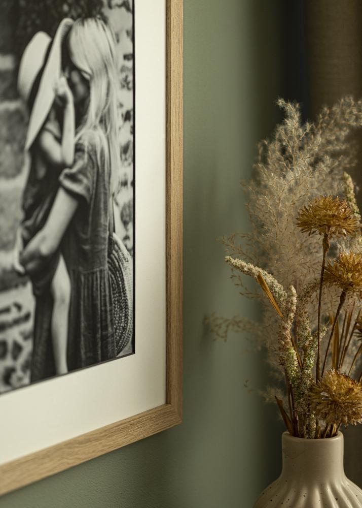 Pasparta Biela Cierny stred 24x30 cm (17x23 cm)