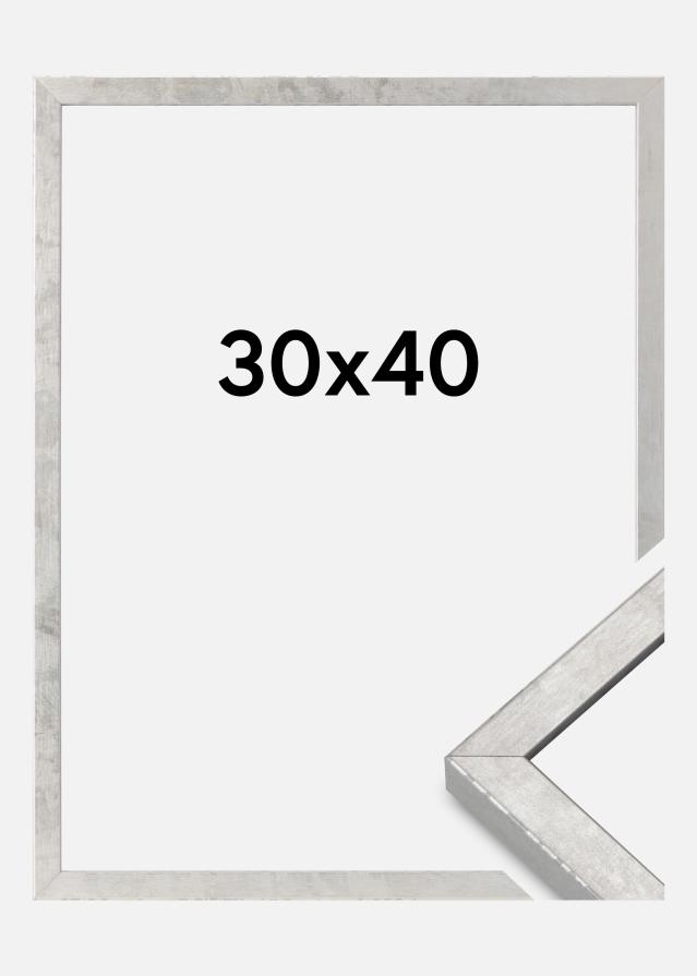 Rám Ares Akrylové sklo Strieborná 30x40 cm