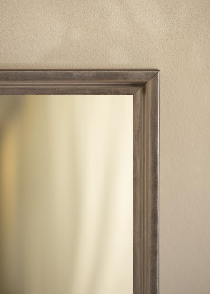 Zrkadlo Arjeplog Grafitová sivá farba - Vlastný rozmer