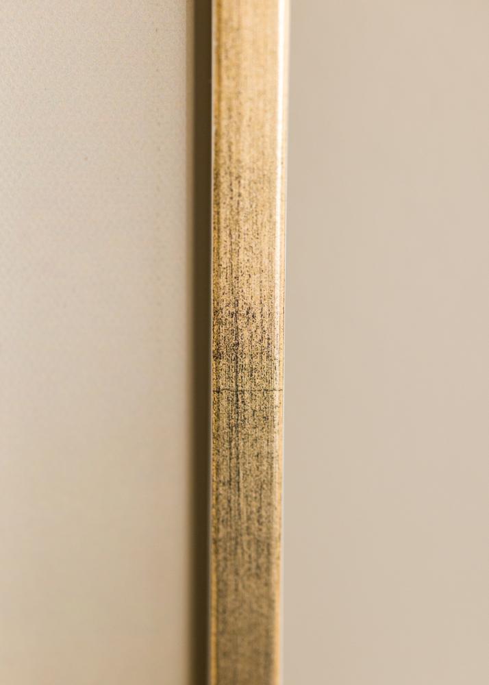 Rám Ra Rám pre obraz na plátne Biela/Zlatá - Lubovolný rozmer