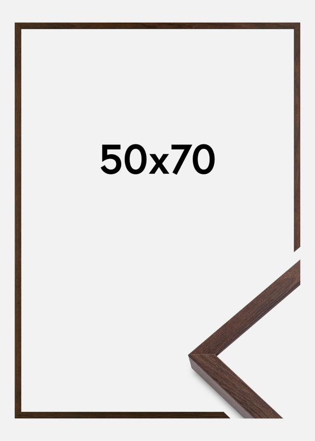 Rám E-Line Akrylové sklo Orech 50x70 cm