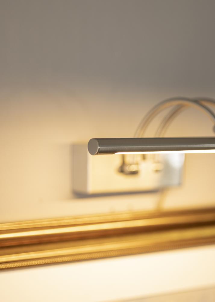 Gunnebo V962 LED obrazové svietidlá 37 cm - Nikel