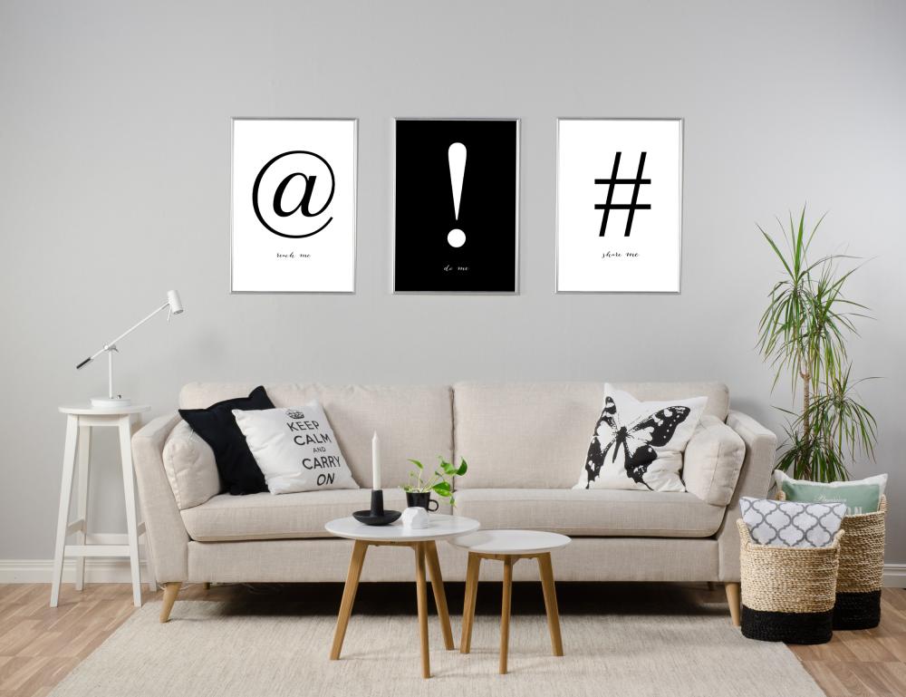 Rám Decoline Akrylové sklo Strieborná 61x91,5 cm