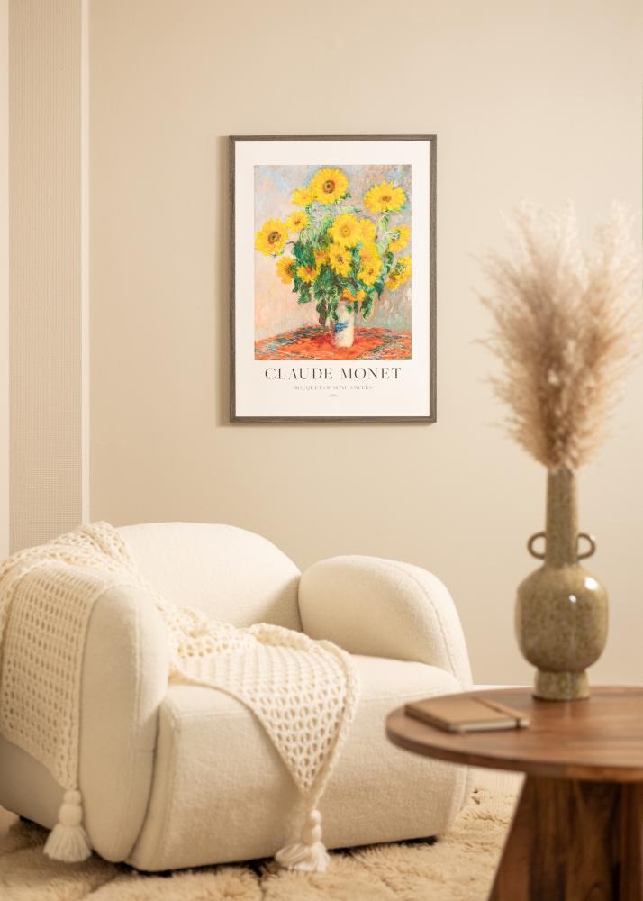 Rám Ares Akrylové sklo Grey Oak 42x59,4 cm (A2)