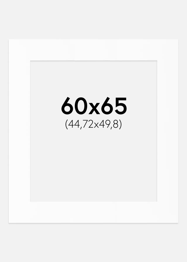Pasparta Biely Štandard (Biele Jadro) 60x65 cm (44,72x49,8)