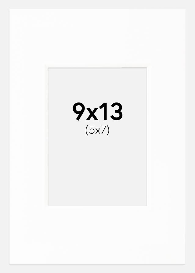 Pasparta Canson Biela Biely stred 9x13 cm (5x7)