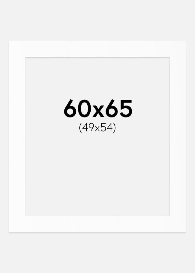 Pasparta Biely Štandard (Biele Jadro) 60x65 cm (49x54)